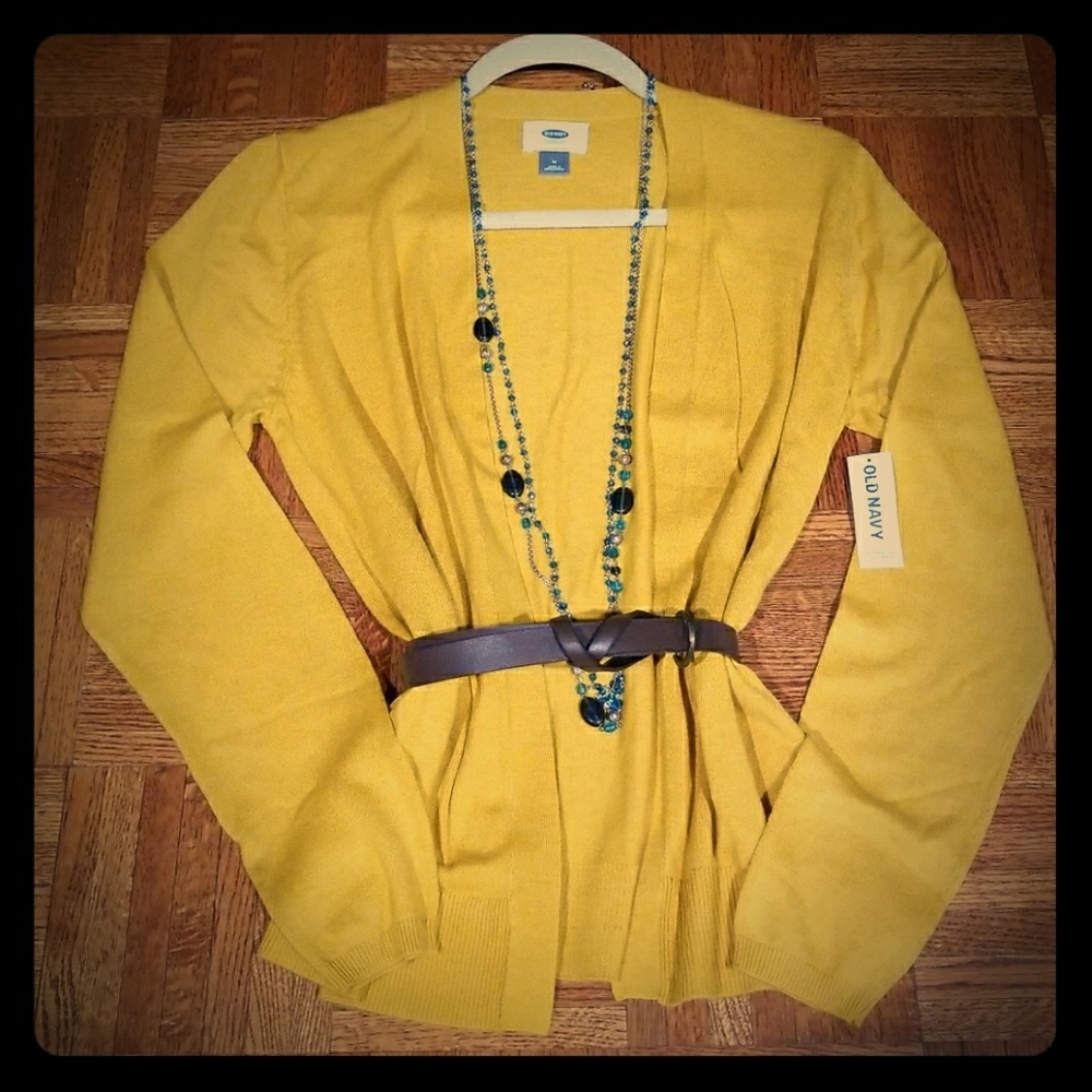 Mustard Cardigan